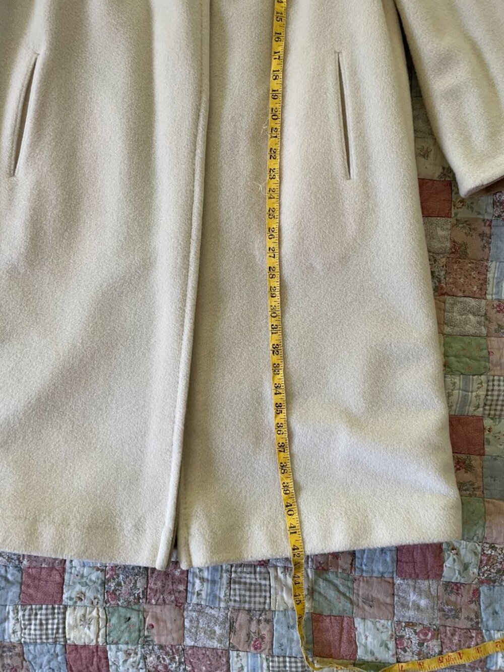 Long wool coat - Picture 6 of 9